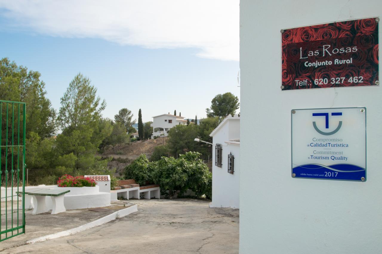 Conjunto Rural Las Rosas Frigiliana Exteriör bild
